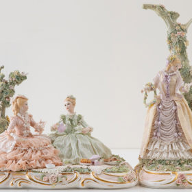 草上の昼食 (2015) | ポーセレンレースドール 大阪 Porcelain Art